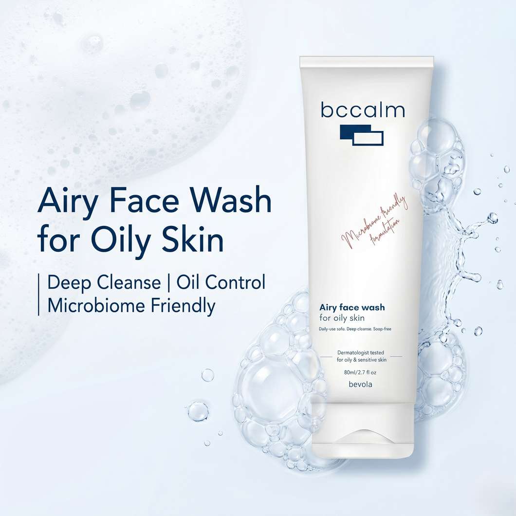 Becalm Airy Face Wash for Oily Skin - Image 1