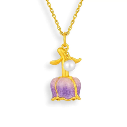 Aurora Rose Necklace â The Blossom of Love