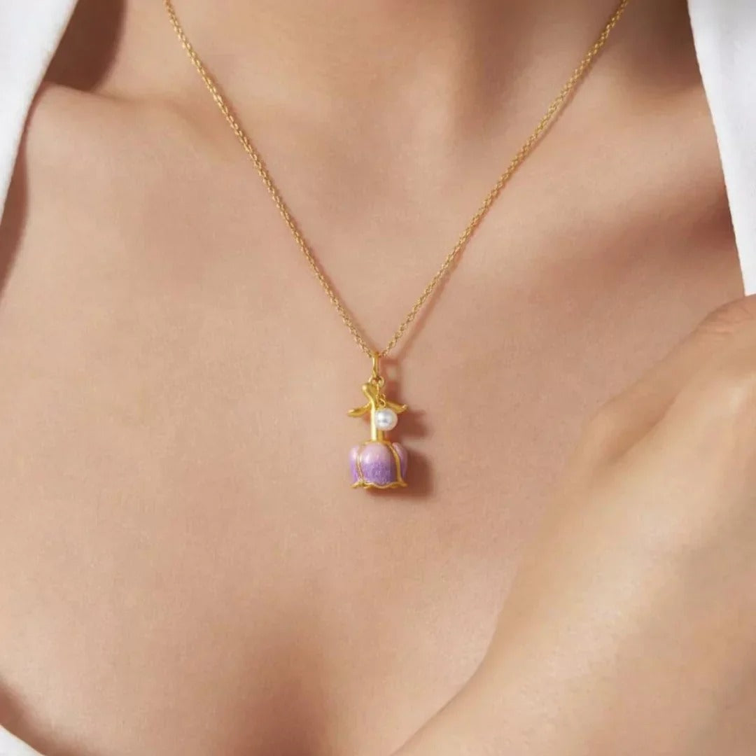 Aurora Rose Necklace β The Blossom of Love
