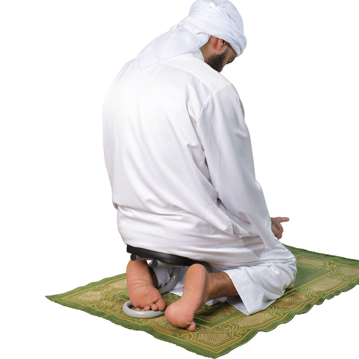 Portable Namaz chair for painless prayers