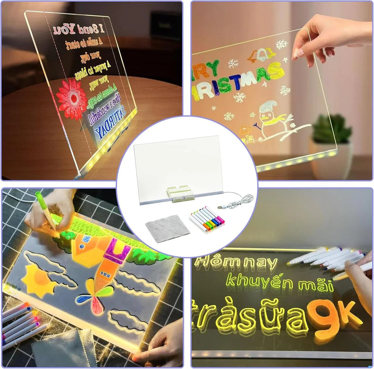 LED Acrylic Writing Board
