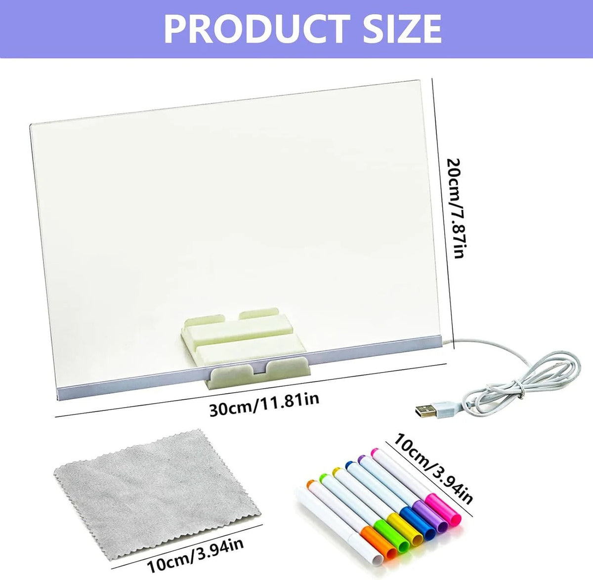 LED Acrylic Writing Board