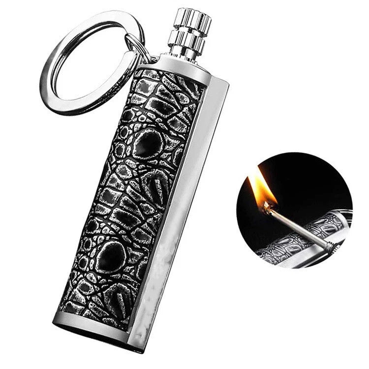 Metal Fire Starter Lighter Waterproof Flint Match